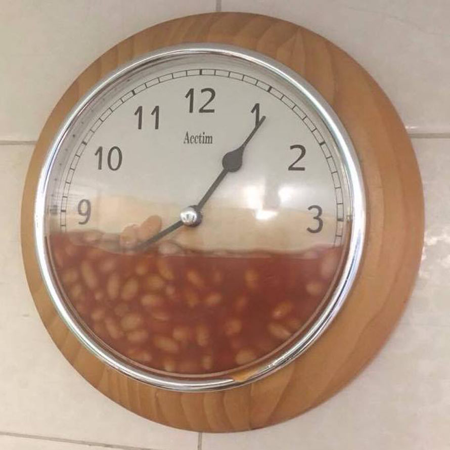 beans in places they shouldn't be